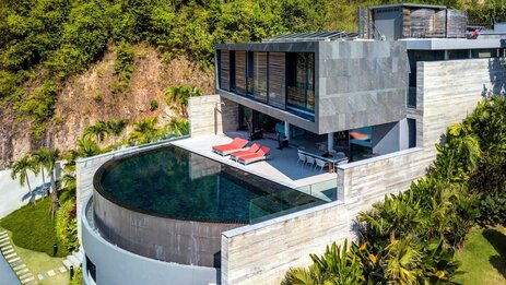 Luxus-Villa "The cube" Kalim Phuket Thailand