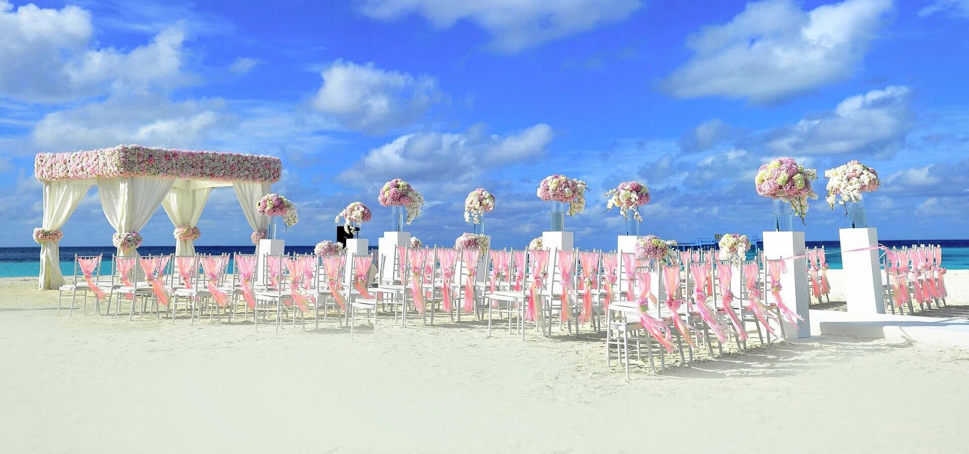 Hochzeitslocation am Strand 