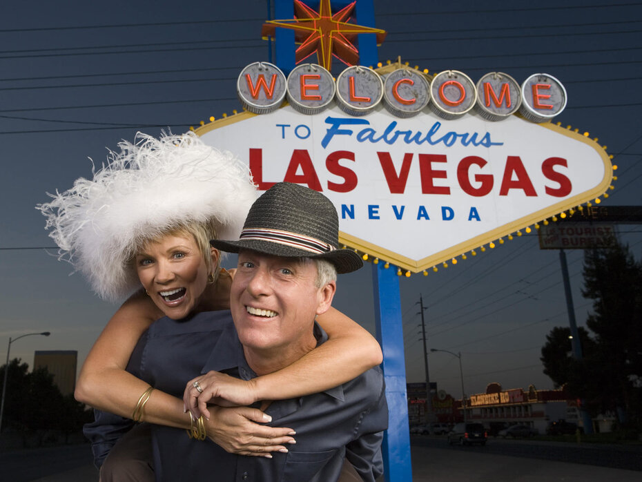 Brautpaar in Las Vegas