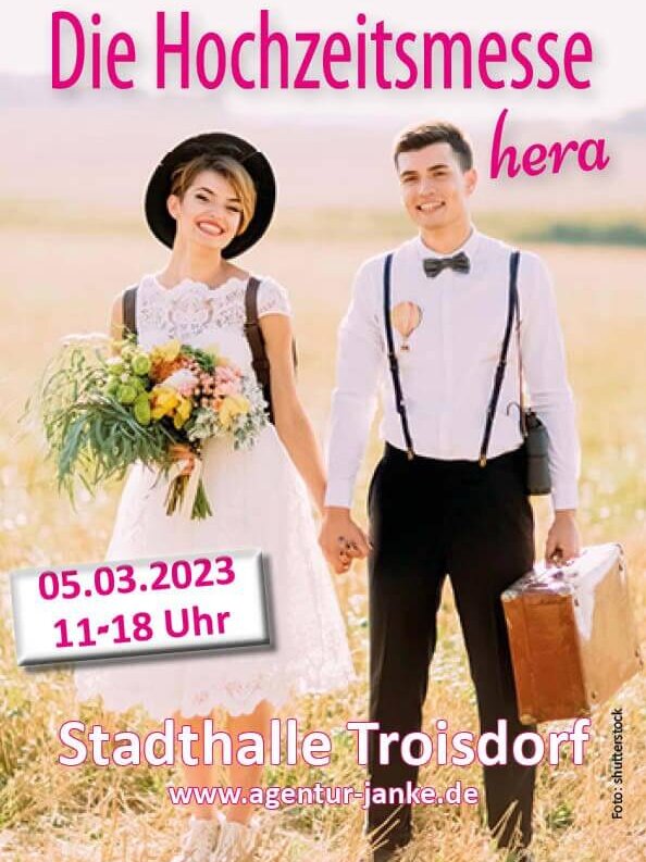 hera Hochzeitsmesse Troisdorf  05.03.2023