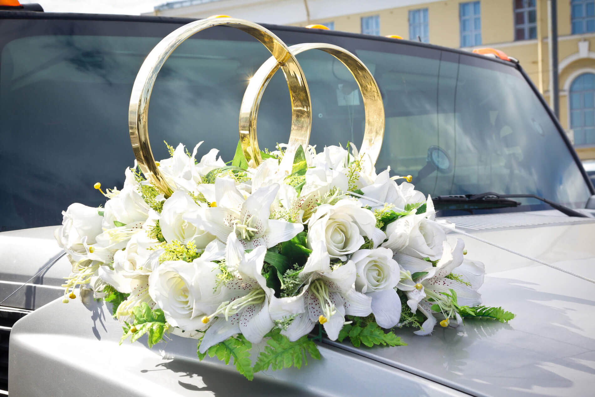 Autodekoration für Euer Hochzeitsauto Autodekoration für Euer Hochzeitsauto